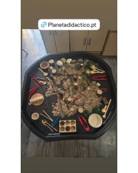 Tabuleiro Mundo Ativo / Active World Tuff - Preto